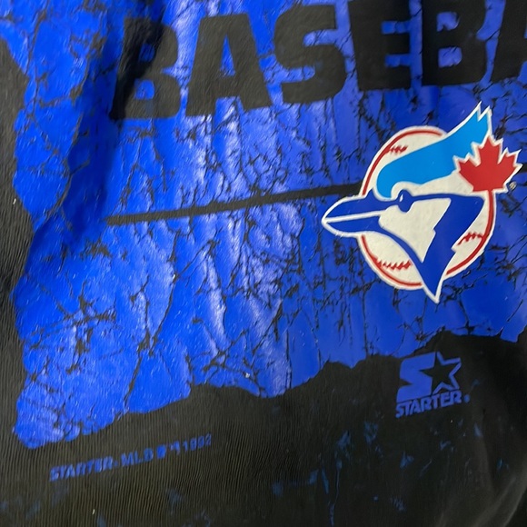 Vintage Starter Blue Jays Shirt 1992 - Picture 6 of 6